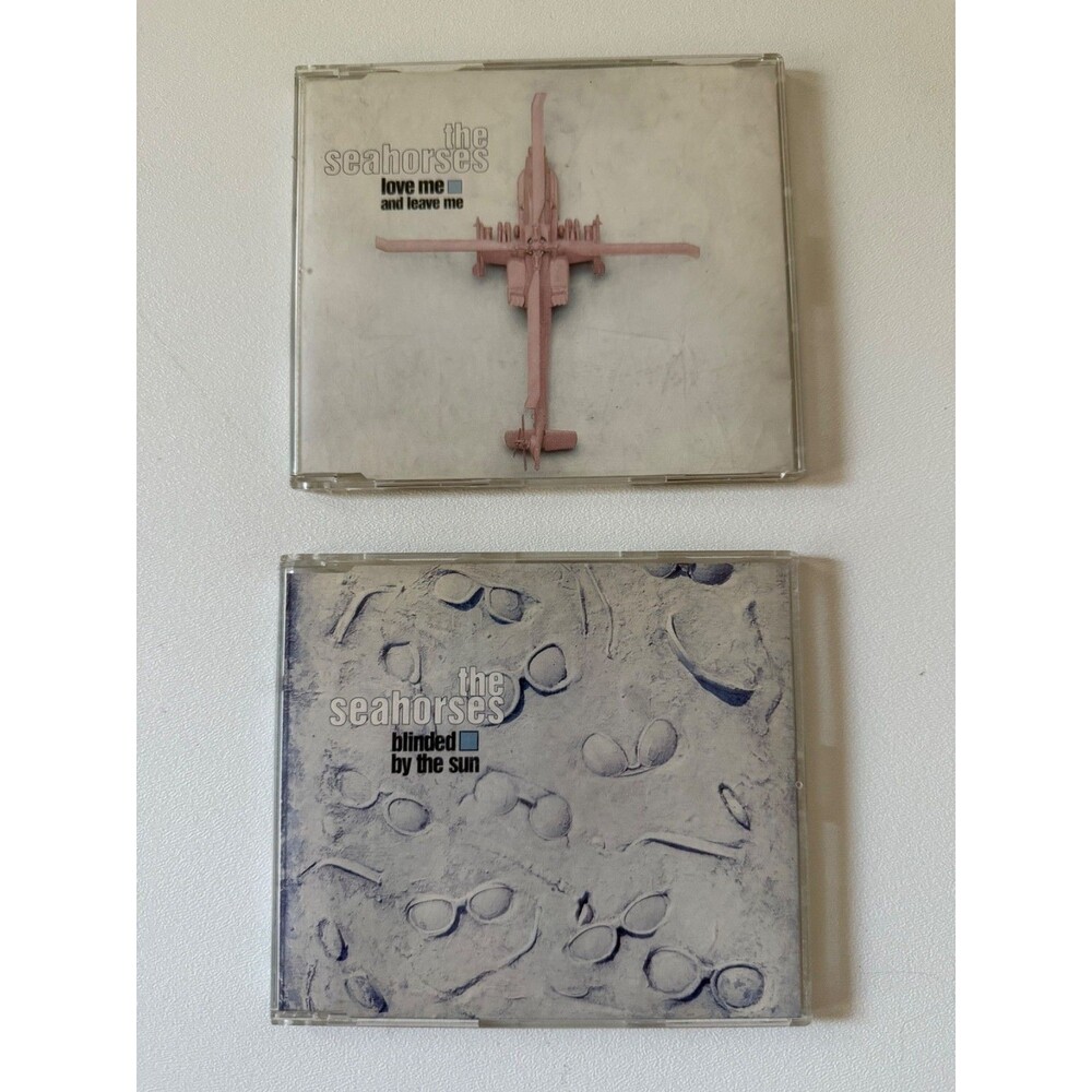 Seahorses Love Me Leave Me Blinded By The Sun CD Maxi Single Import England